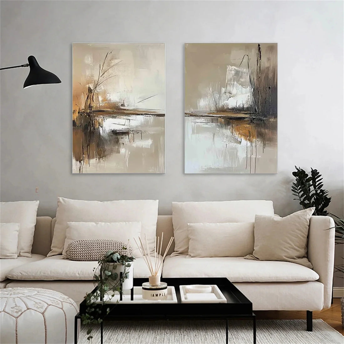 Abstract Canvas Art #WS600