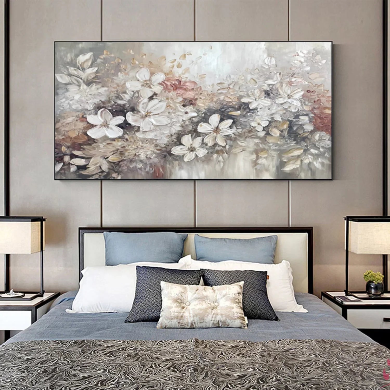 Flower & Tree Abstract Wall Art #ML211