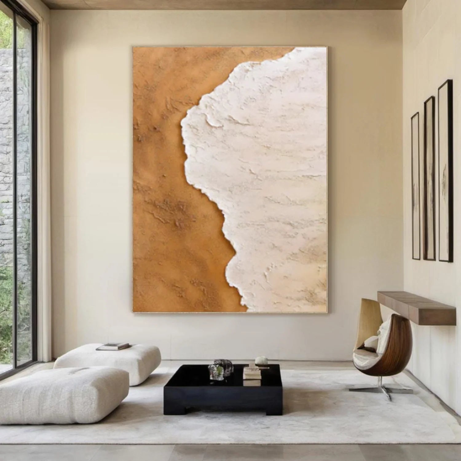 Minimalist Textured Canvas Art #MM374