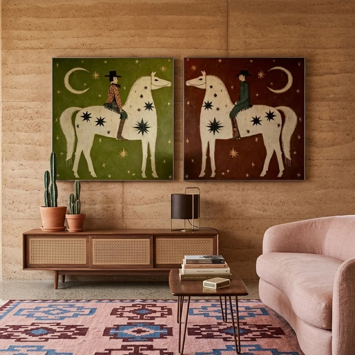 Vintage Americana Art Set of 2 #VA123