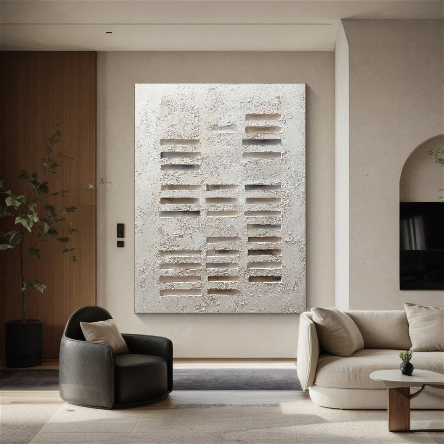 Wabi Sab Textured Canvas Art #WS910