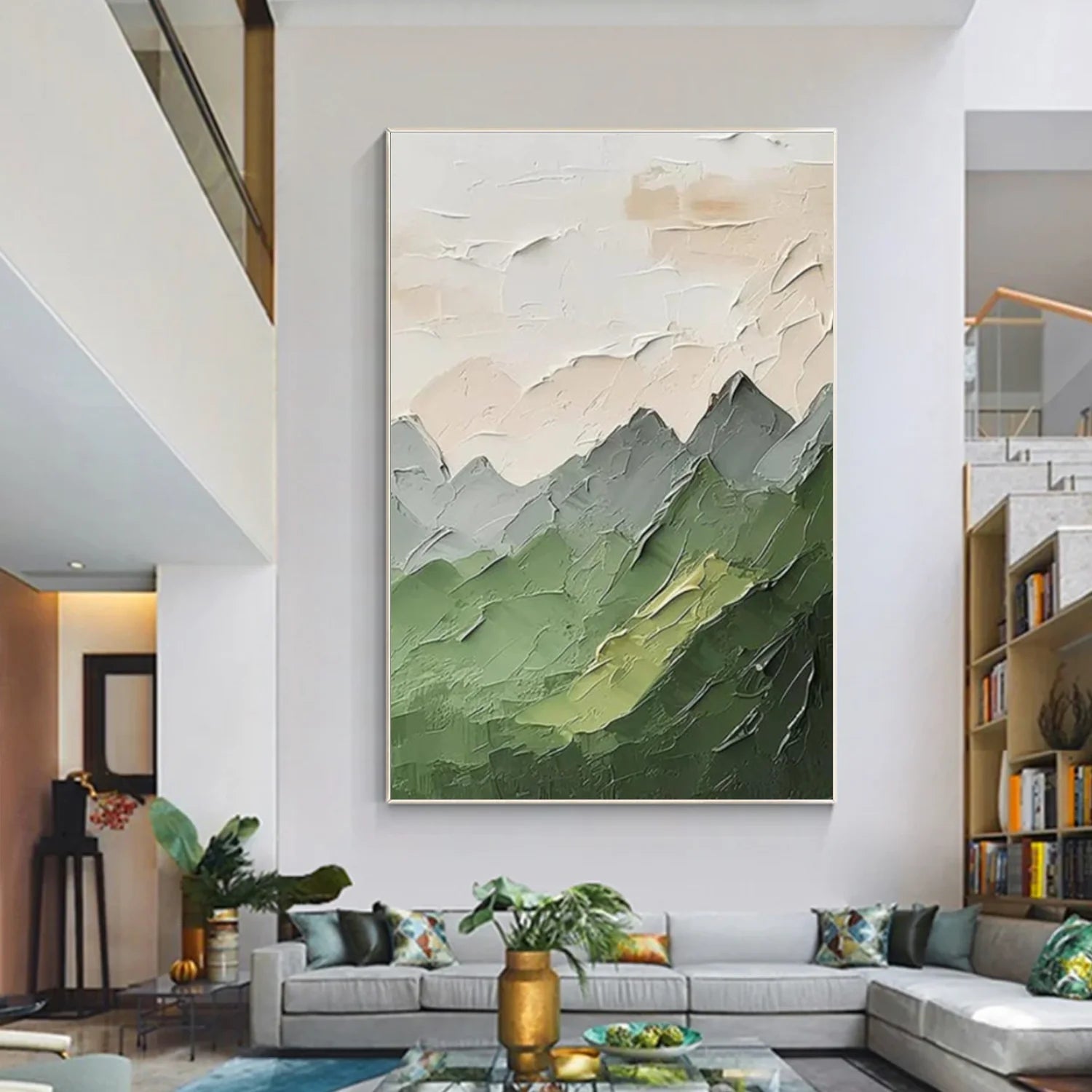 Minimalist Mountain Canvas Art #MM341