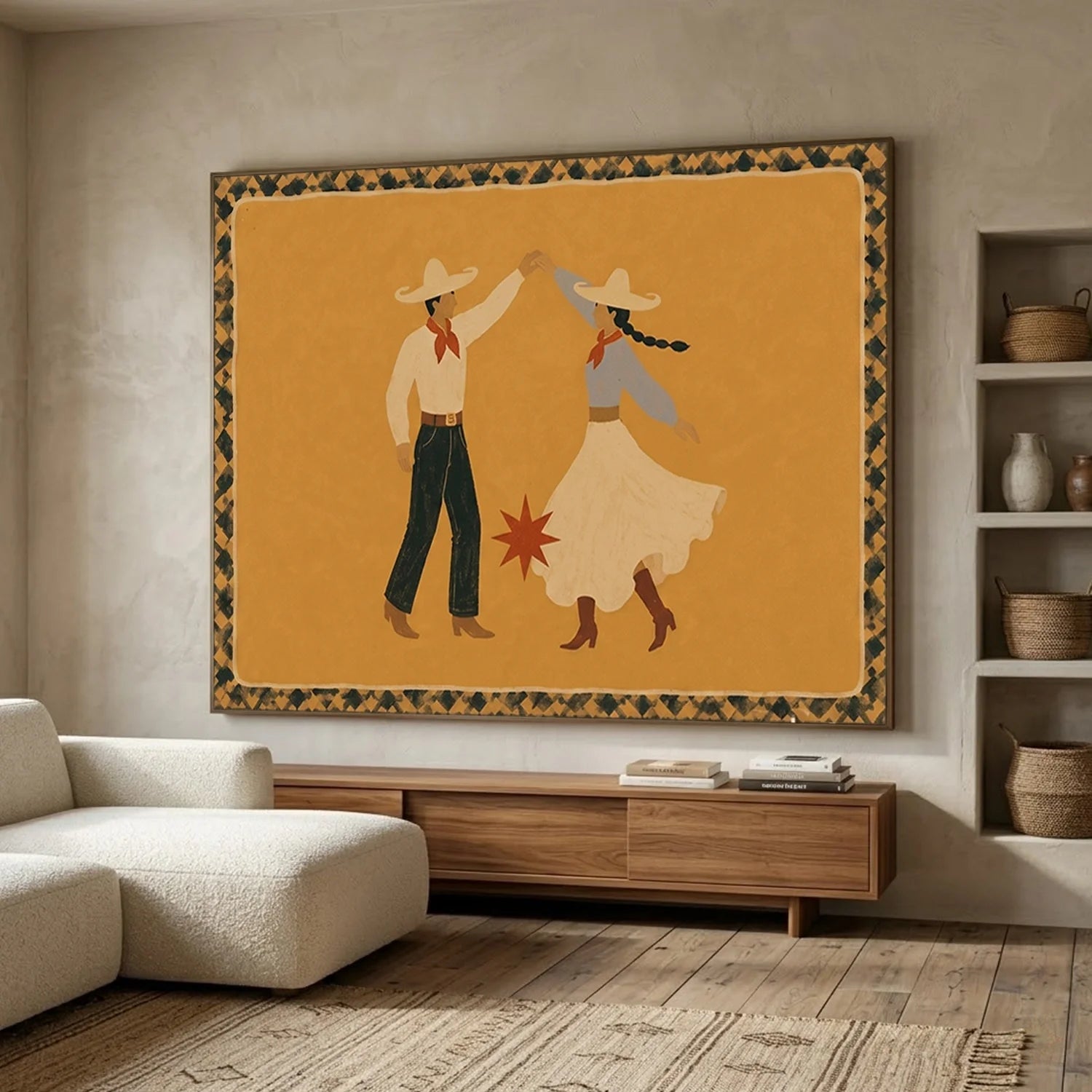 Vintage Americana Art #VA091