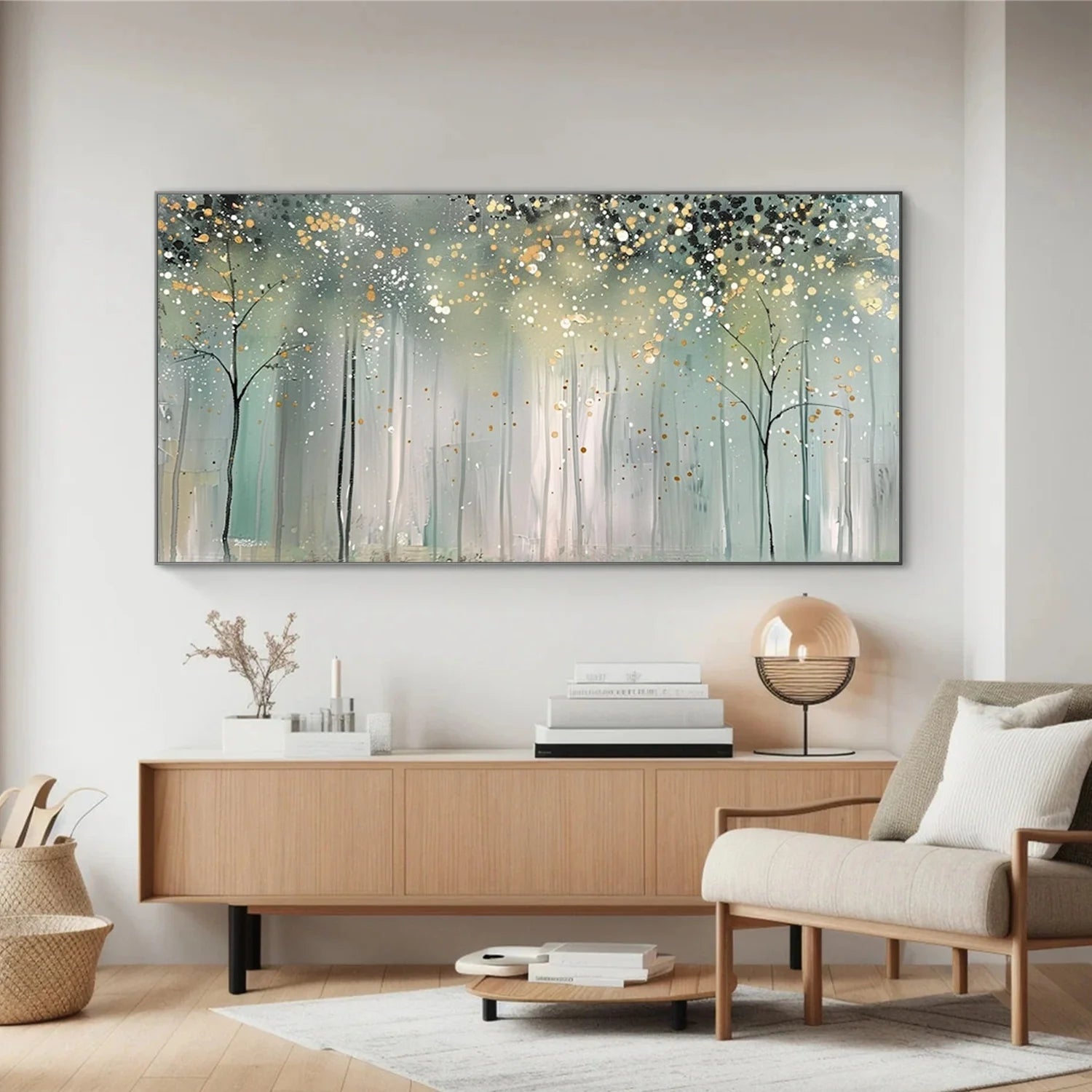 Flower & Tree Abstract Wall Art #ML251