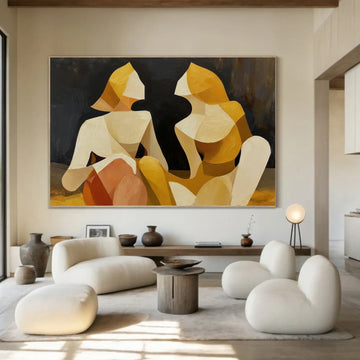 Abstract Portrait Wall Art #AP077
