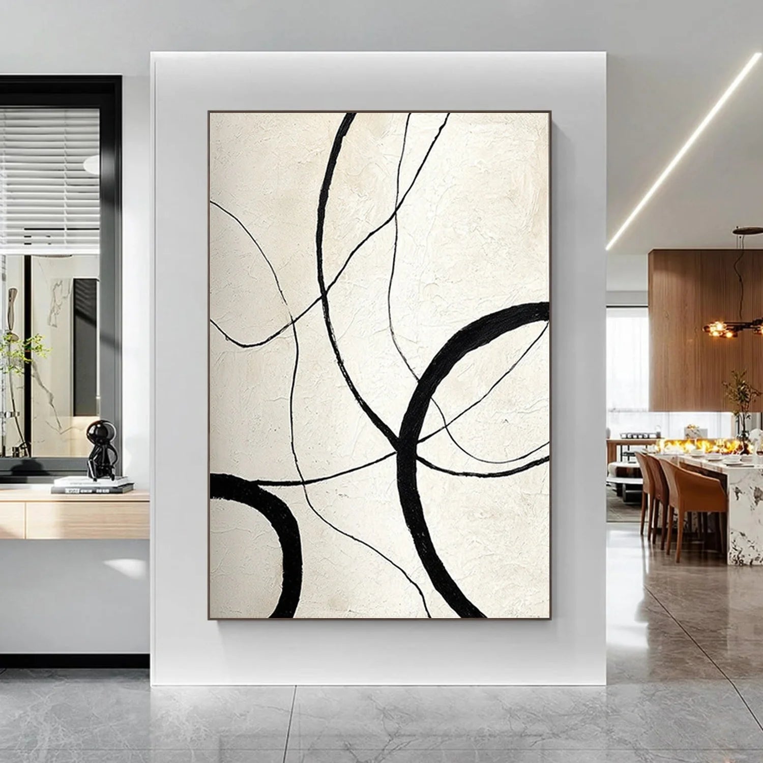 Abstract Canvas Art #WS1059