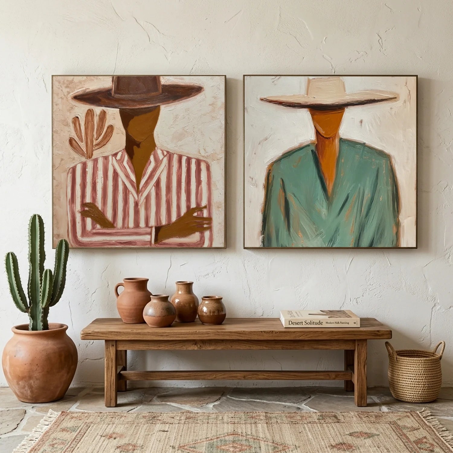 Vintage Americana Art Set of 2 #VA028