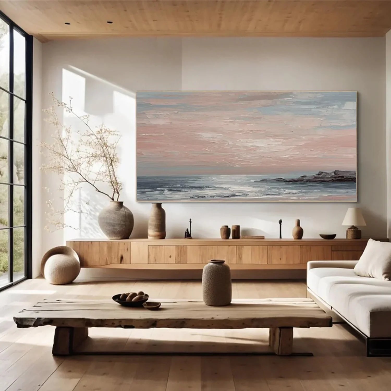 Sea & Sky Abstract Wall Art #MS260