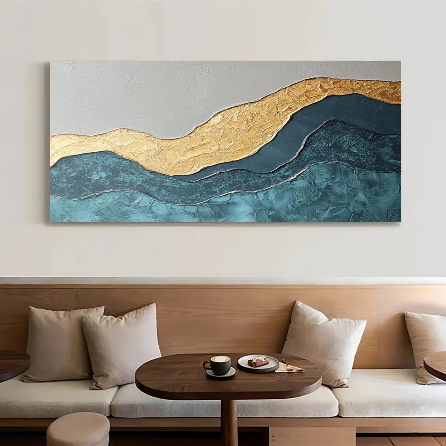 Abstract Textured Canvas Art #WS1040
