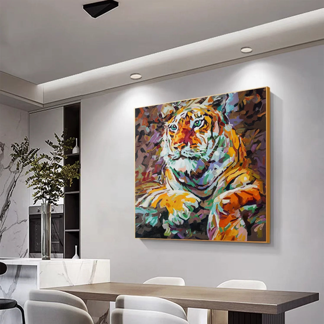 Abstract Animal Wall Art #AL108