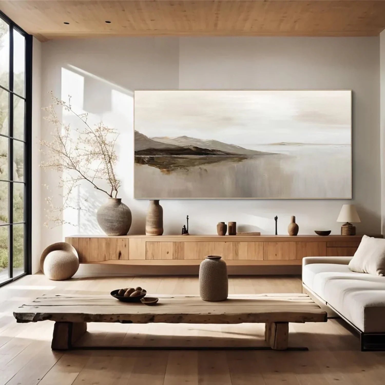 Minimalist Mountain Canvas Art #MM391