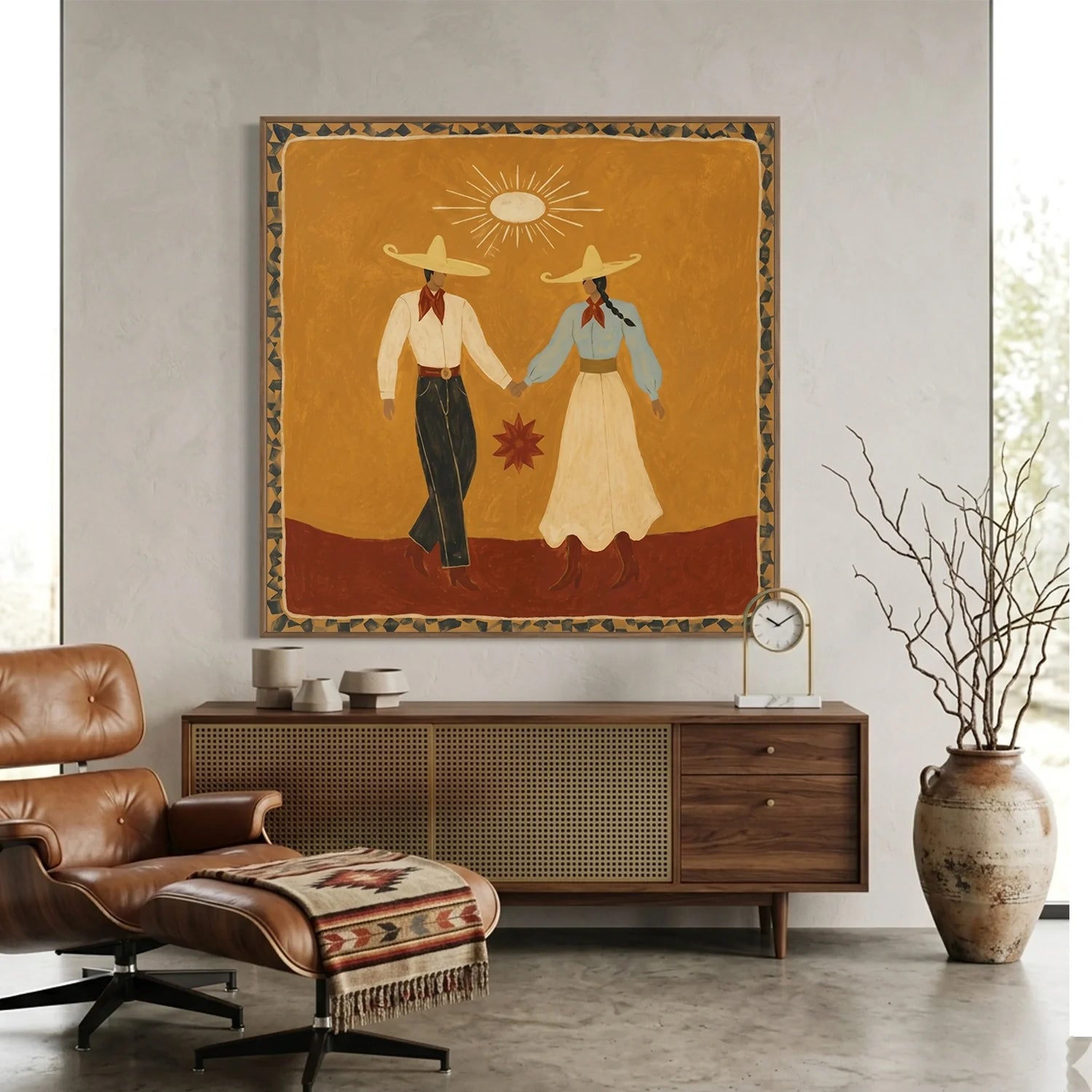 Vintage Americana Art #VA094