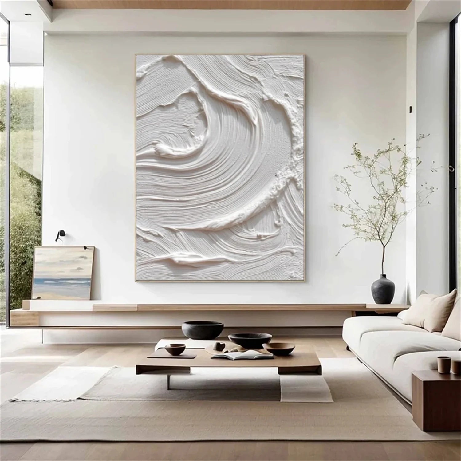 Minimalist Textured Canvas Art #MM379