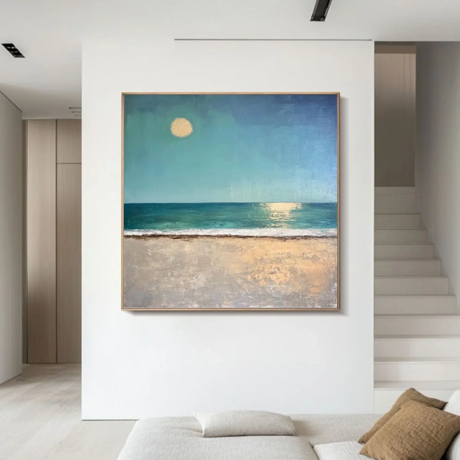 Sea & Sky Abstract Wall Art #MS230