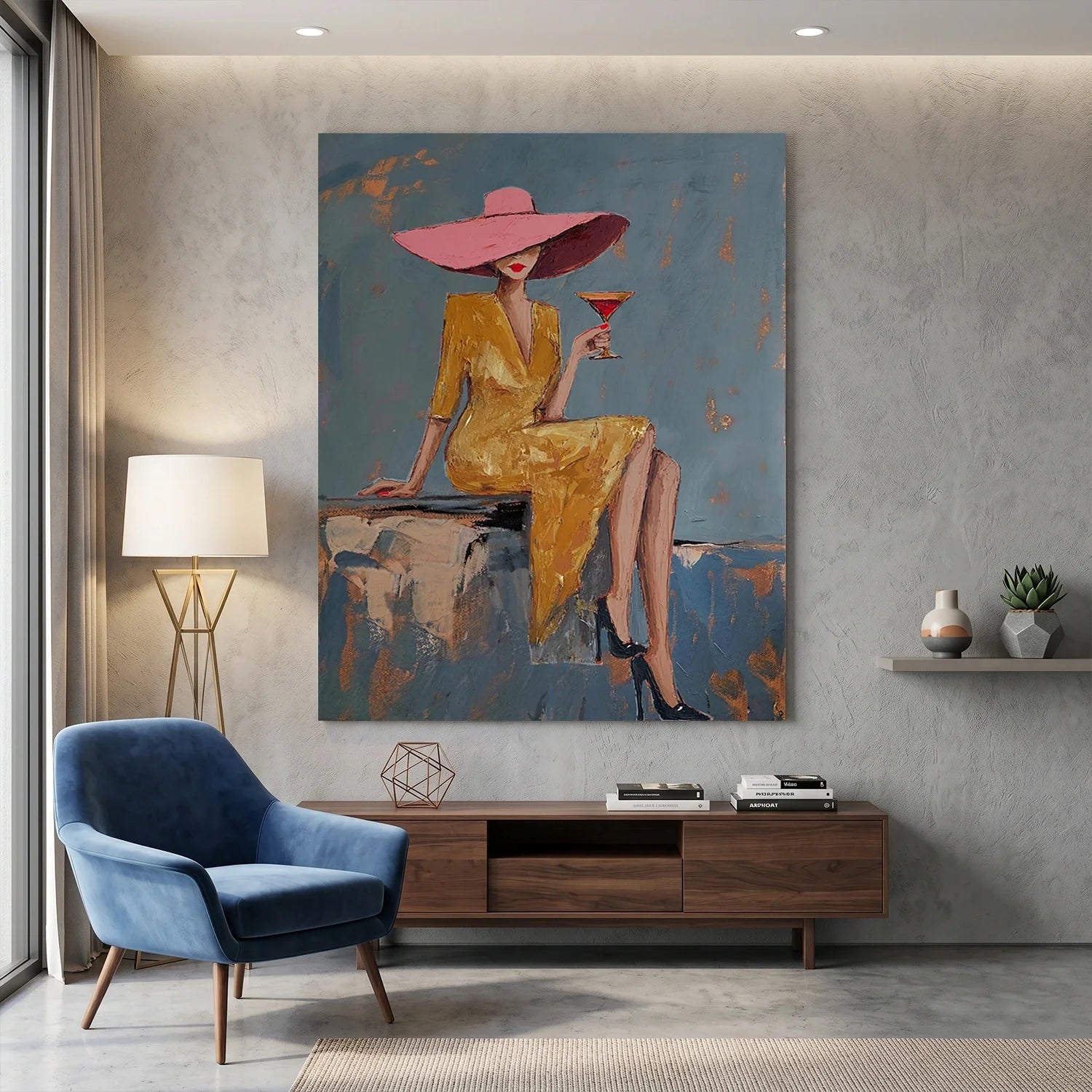 Vintage Americana Art #VA098