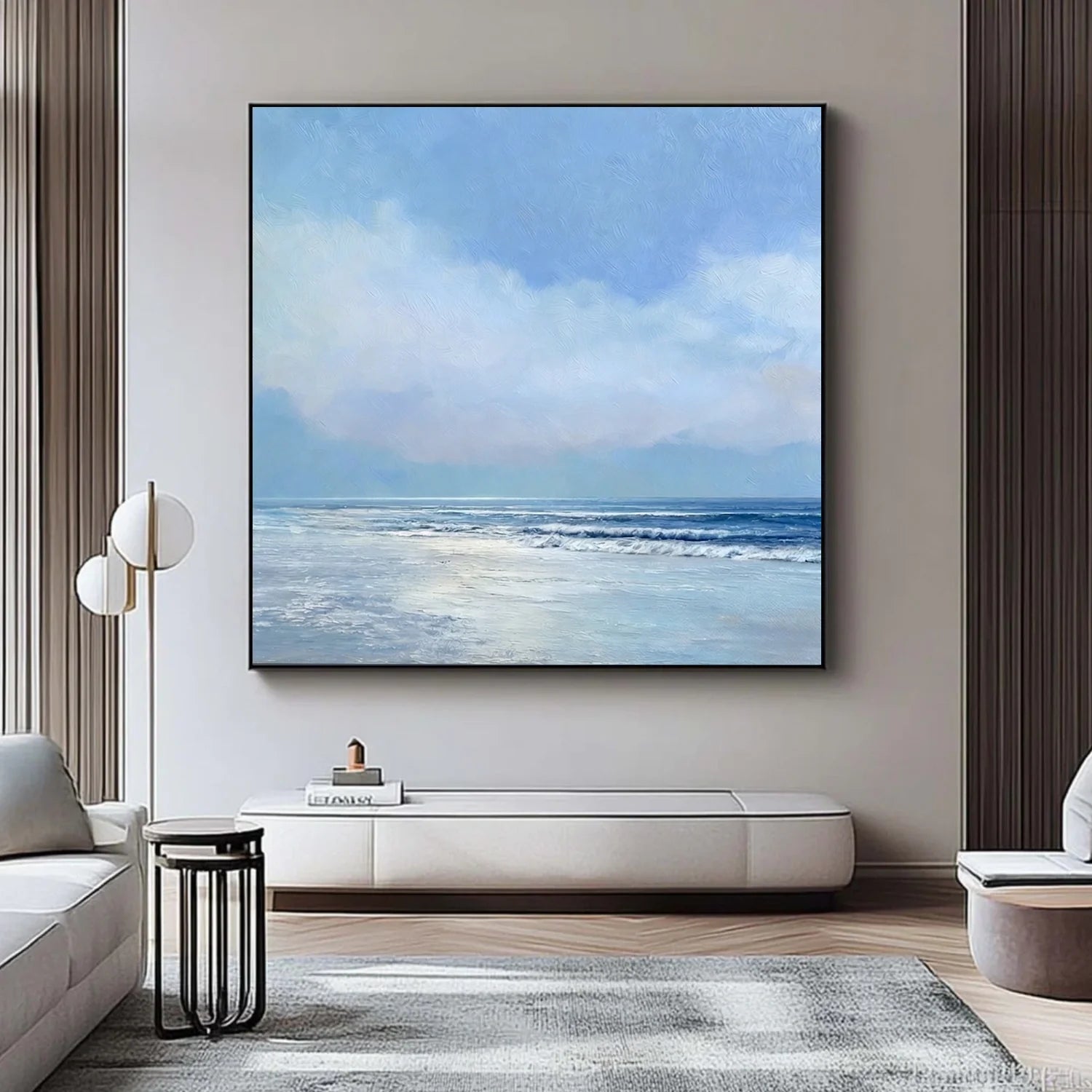 Sea & Sky Abstract Wall Art #MS292