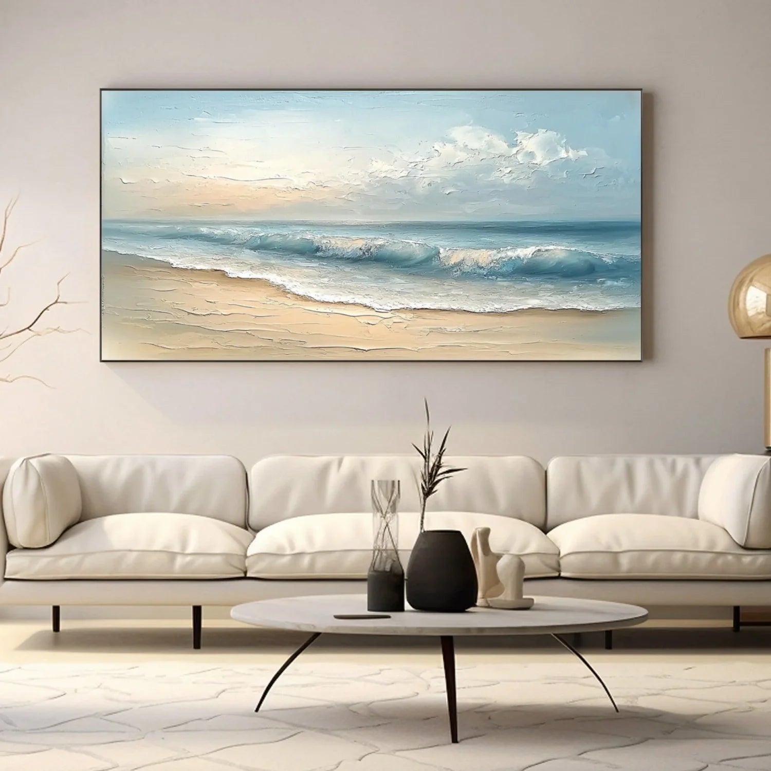 Sea & Sky Abstract Wall Art #MS193