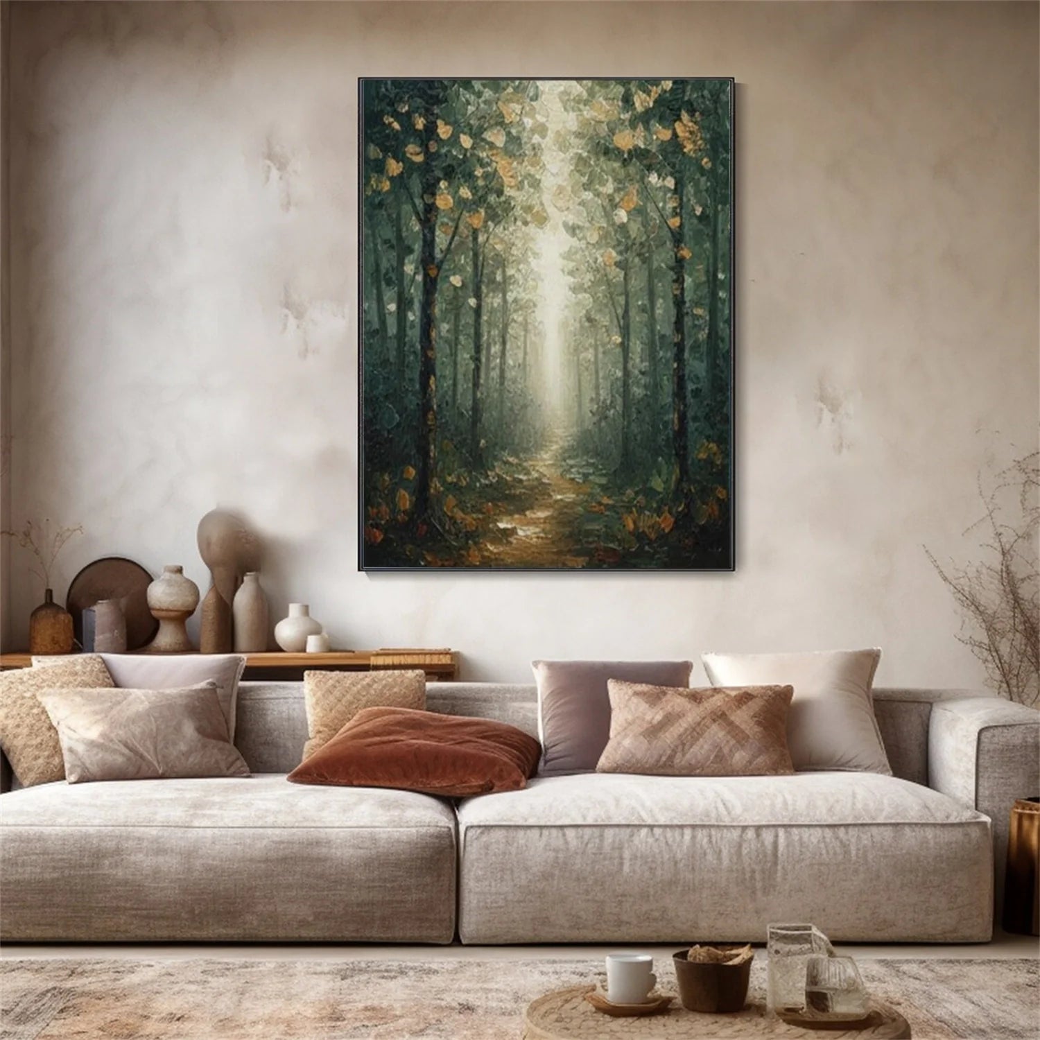 Flower & Tree Abstract Wall Art #ML245