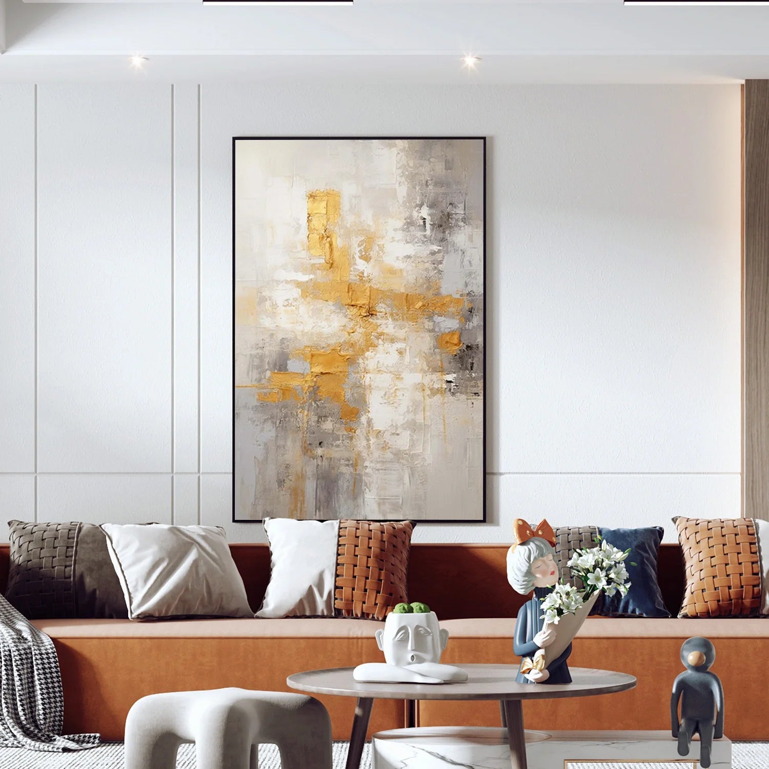 Abstract Canvas Art #WS647