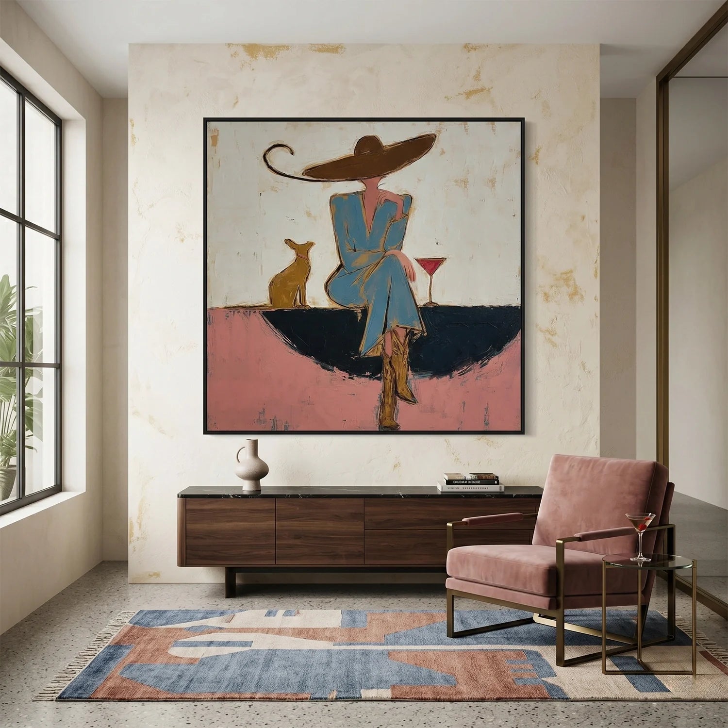 Vintage Americana Art #VA116