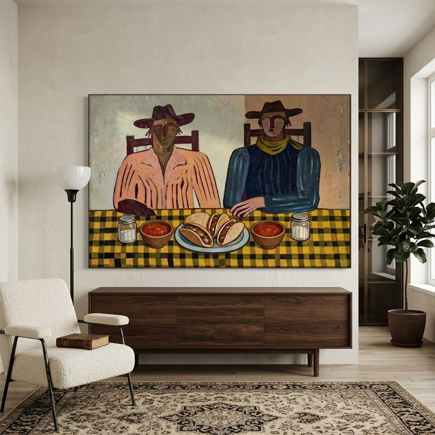 Vintage Americana Art #VA073