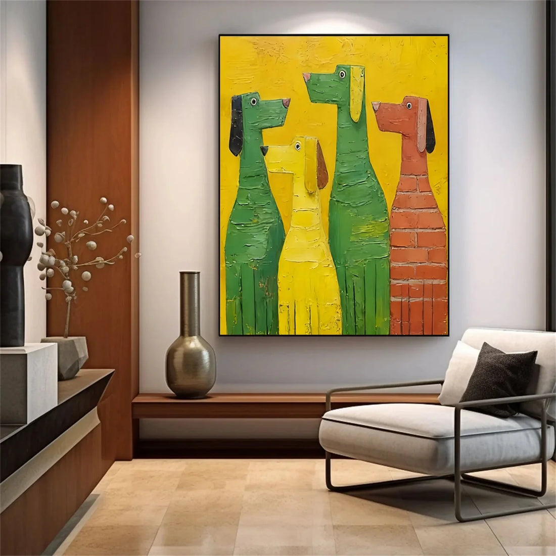 Abstract Animal Wall Art #AL201