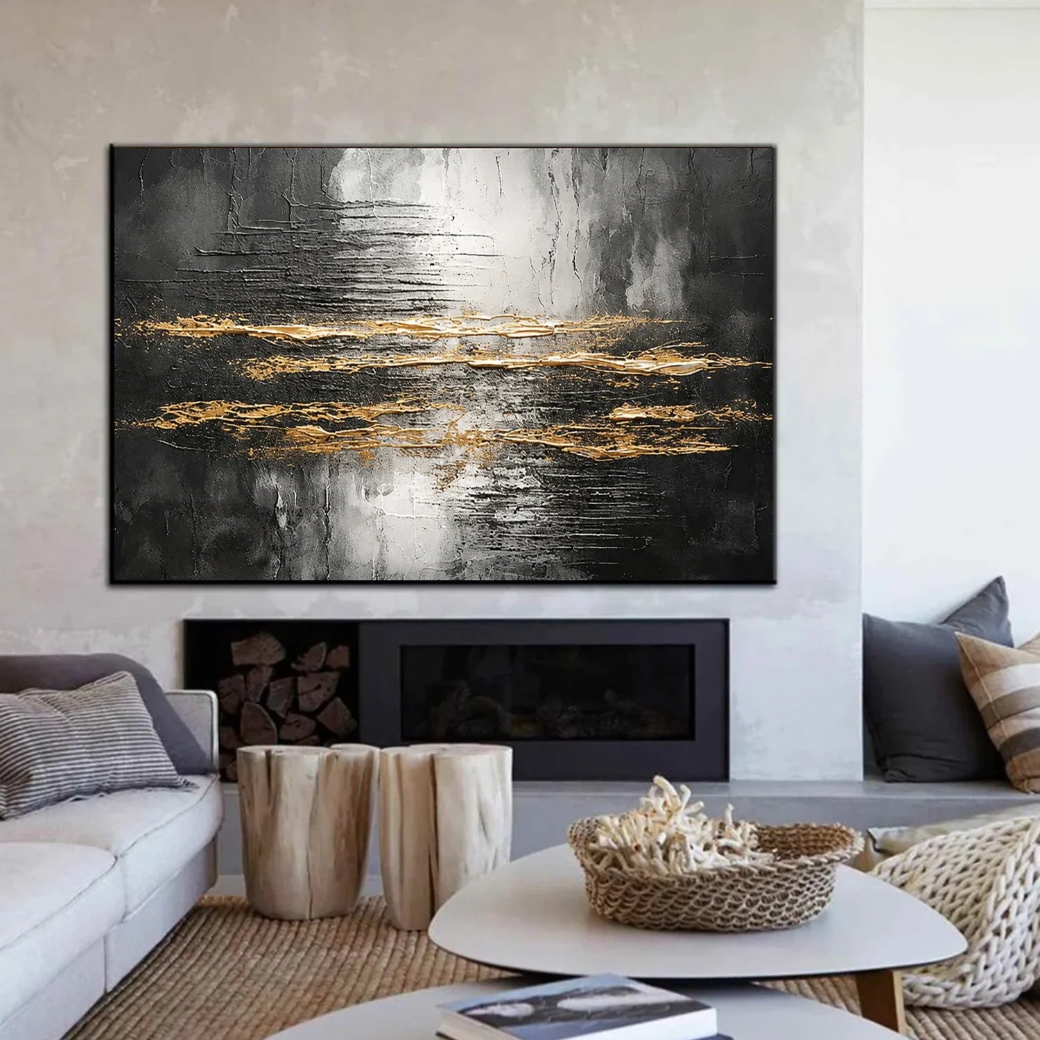 Abstract Canvas Art #WS1062