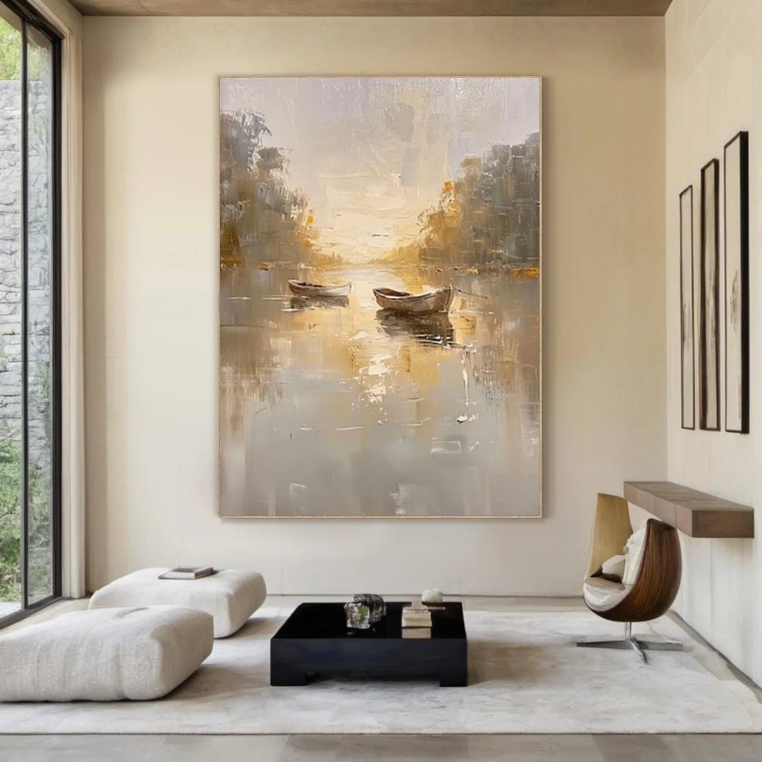 Sea & Sky Abstract Wall Art #MS231