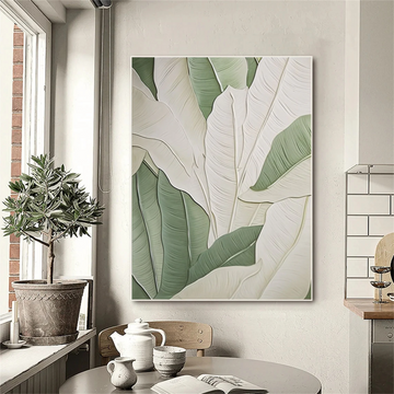 Flower & Tree Abstract Textured Wall Art #ML115
