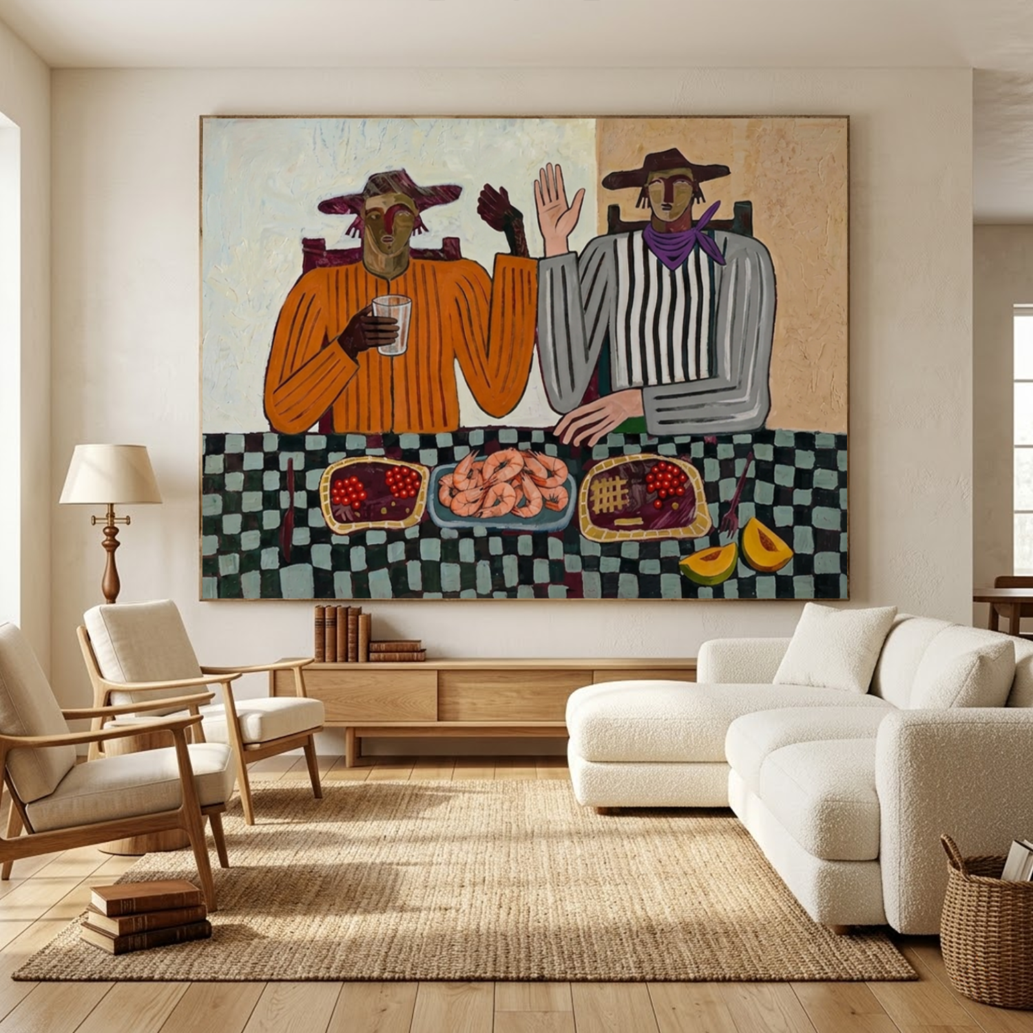 Vintage Americana Art #VA072