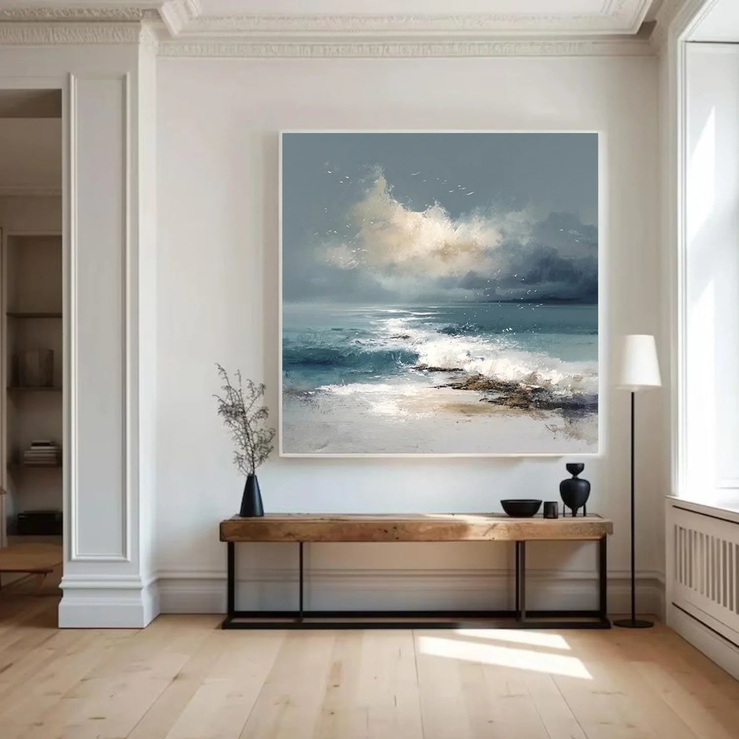 Sea & Sky Abstract Wall Art #MS293
