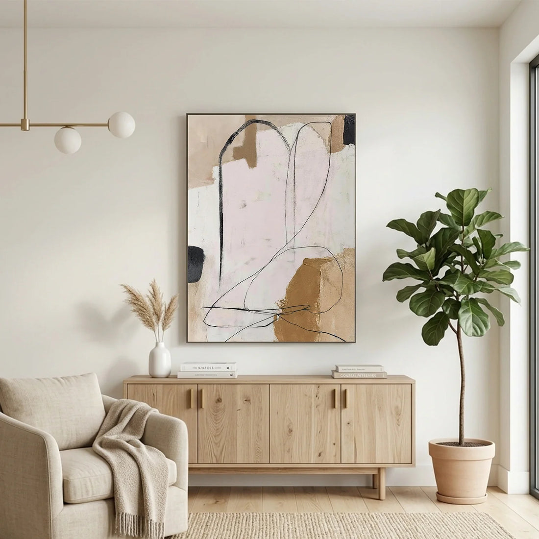 Abstract Canvas Art #WS1065