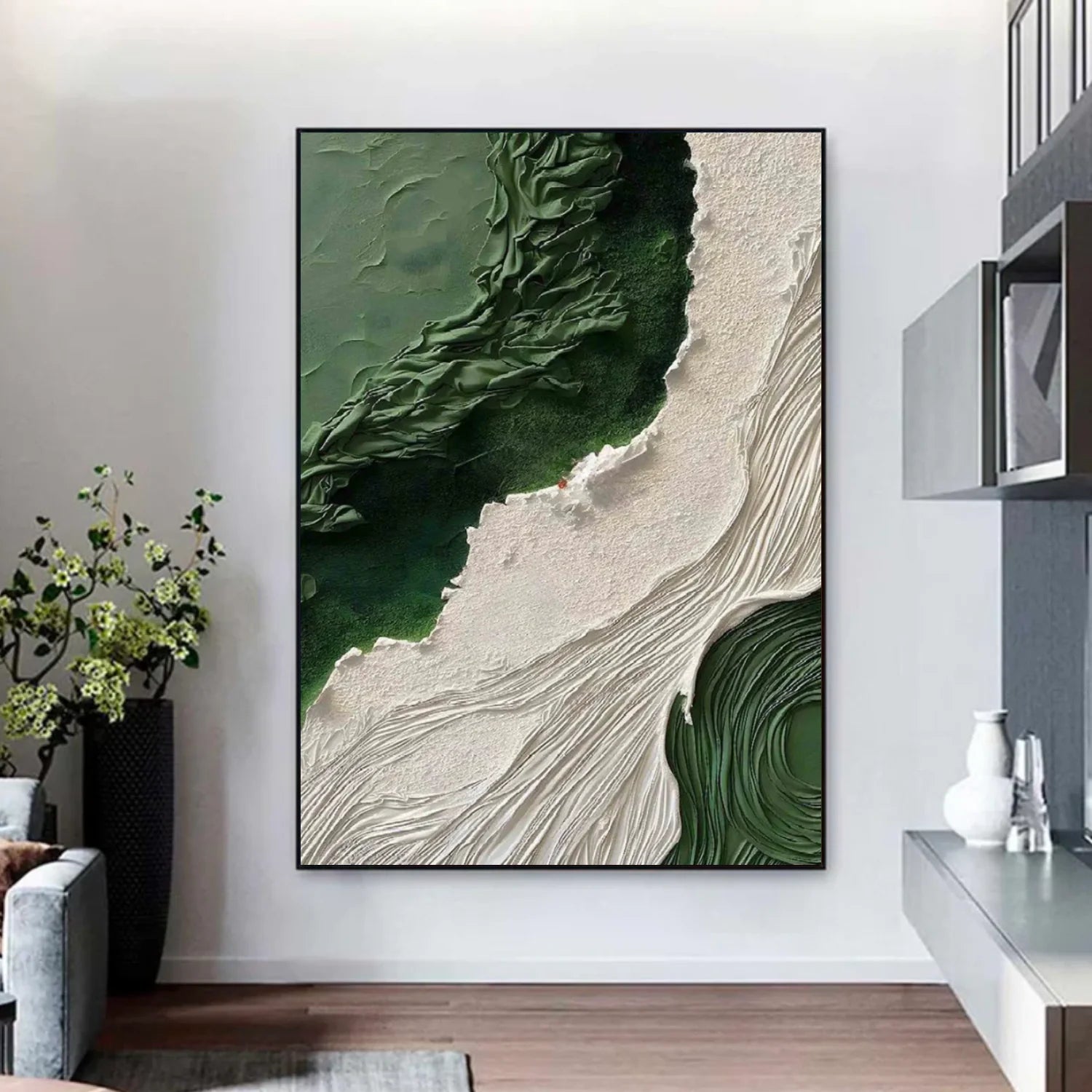 Minimalist Textured Canvas Art #MM315
