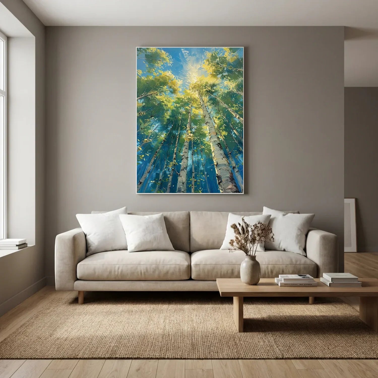 Flower & Tree Abstract Wall Art #ML222