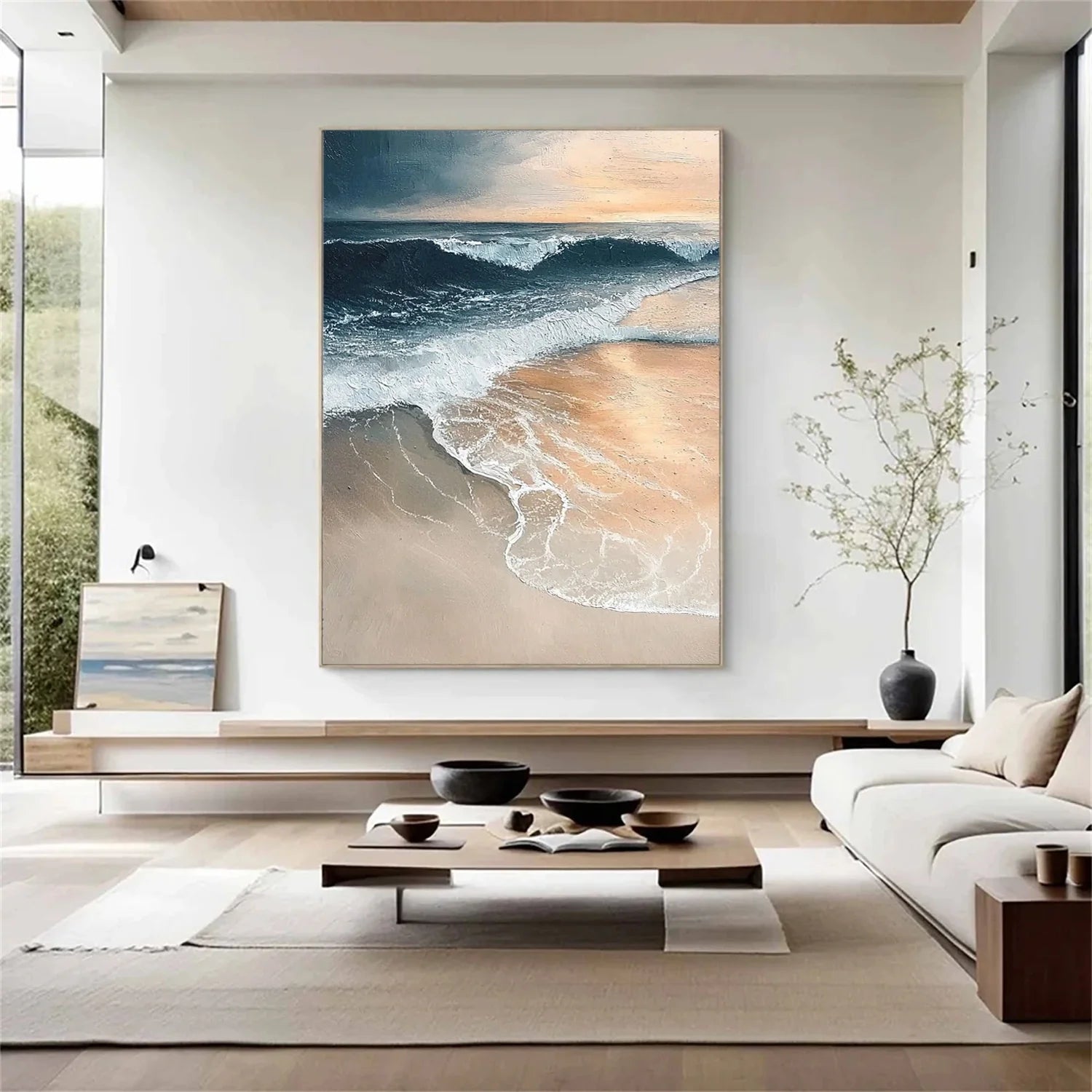 Sea & Sky Abstract Wall Art #MS268
