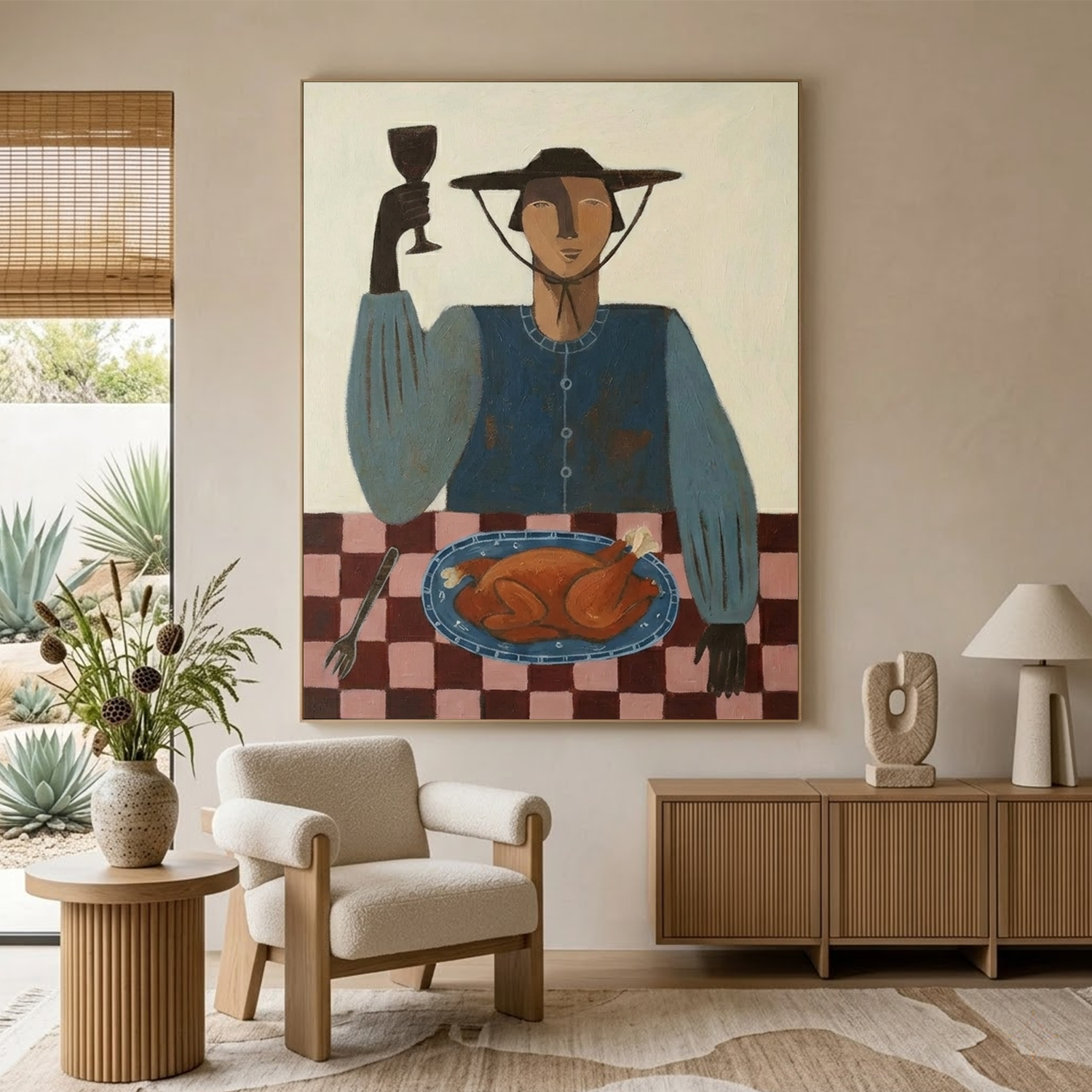 Vintage Americana Art #VA052
