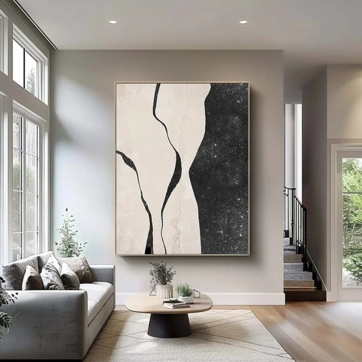 Abstract Canvas Art #WS1014