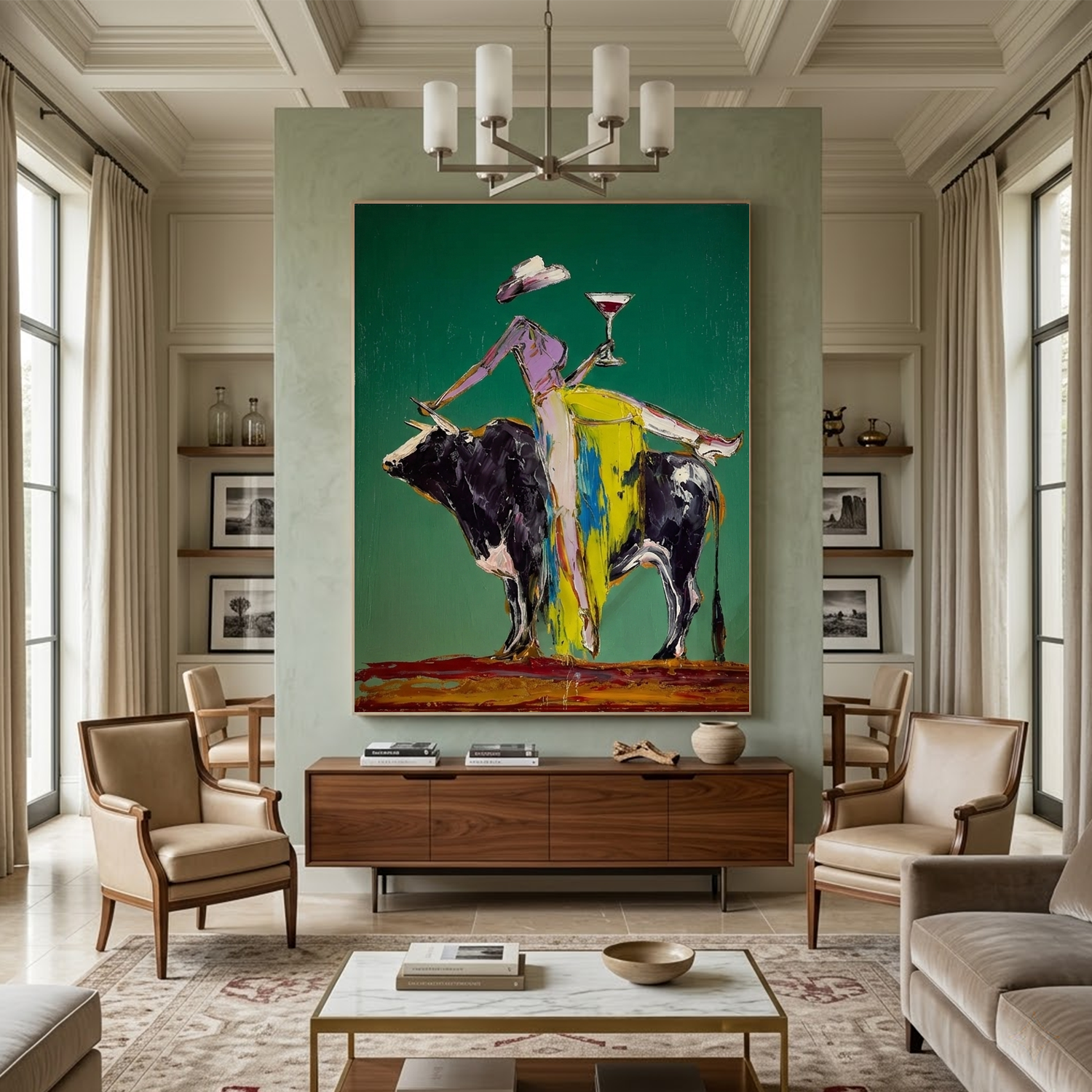 Vintage Americana Art #VA057
