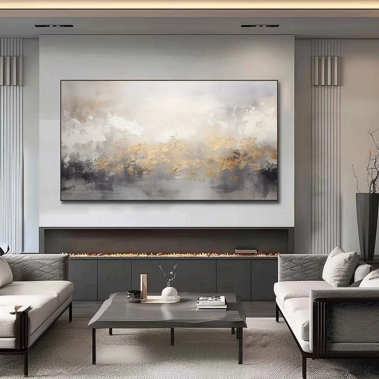 Abstract Canvas Art #WS653