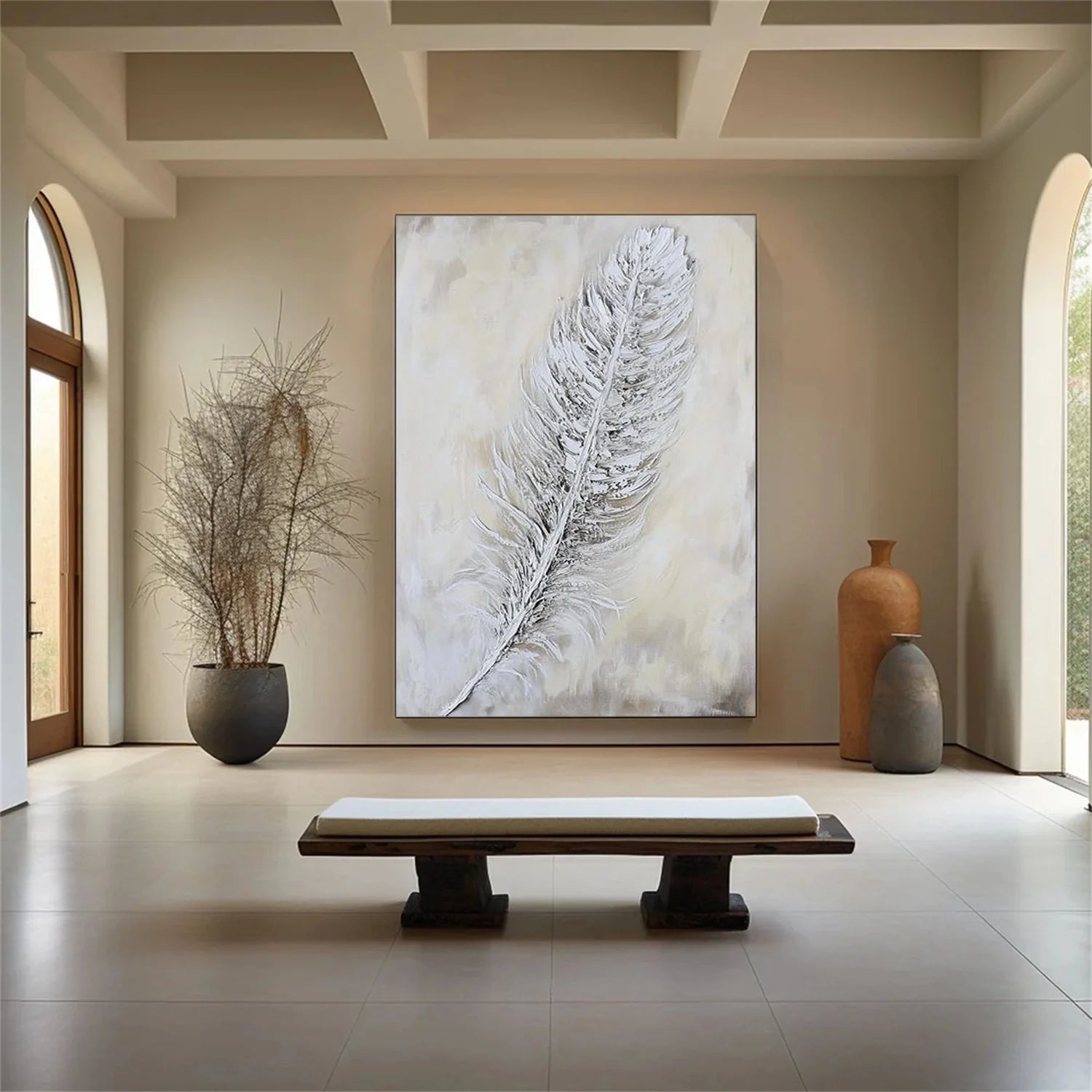 Flower & Tree Abstract Wall Art #ML249