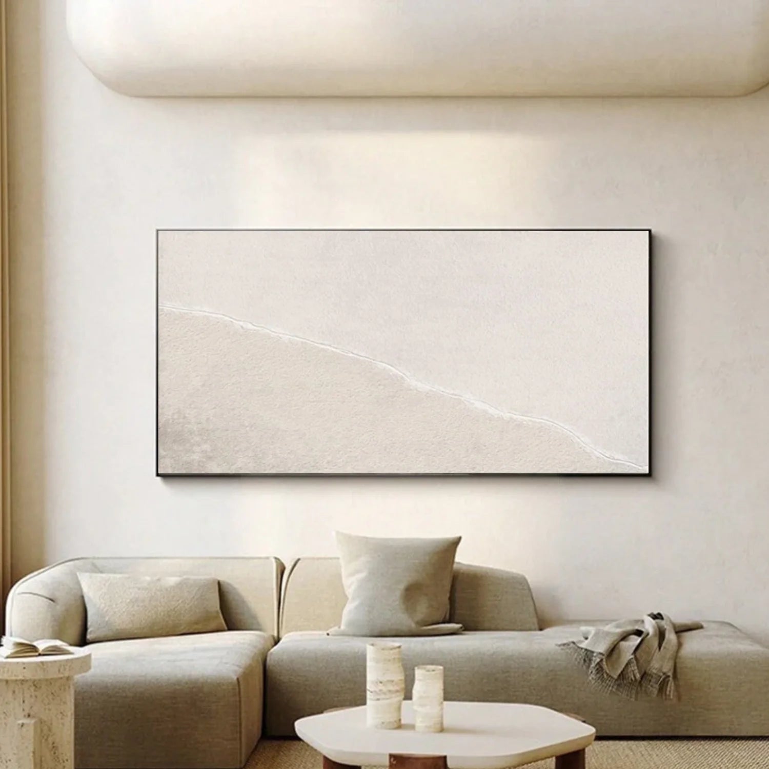 Minimalist Textured Canvas Art #MM382