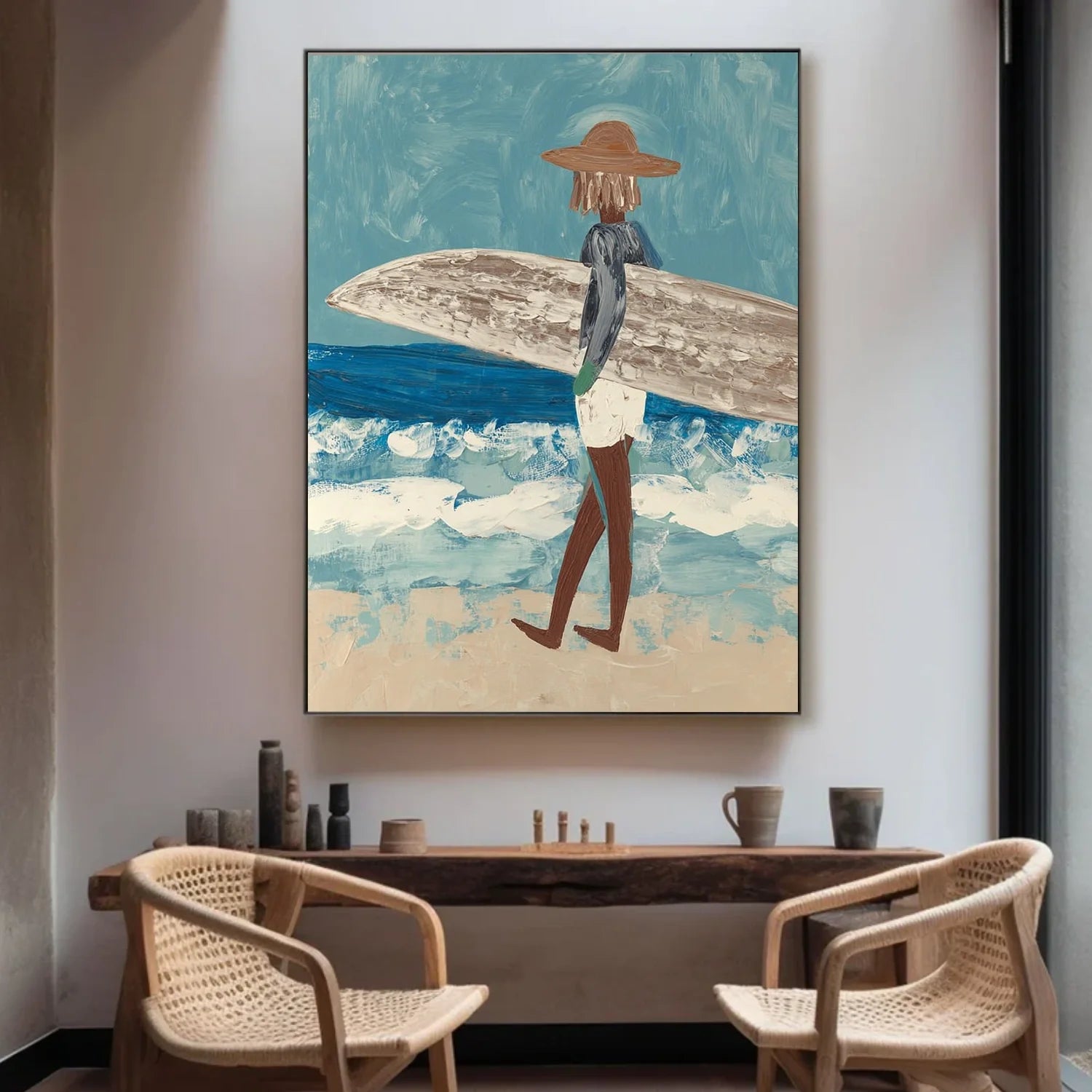 Abstract Portrait Wall Art #AP100