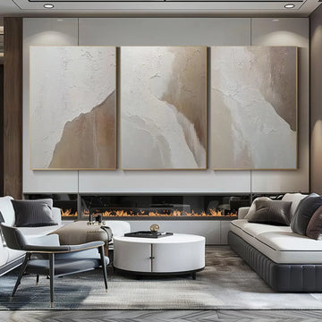 Abstract Canvas Art Set of 3 #WS805