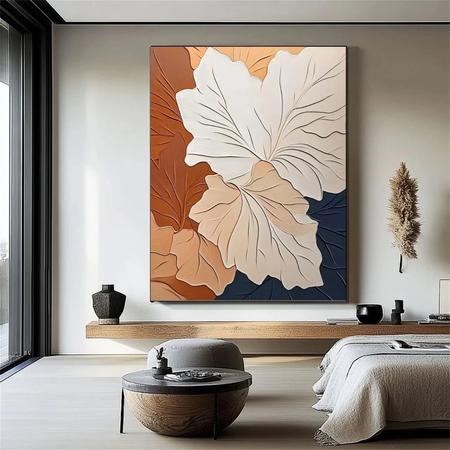 Flower & Tree Abstract Wall Art #ML163