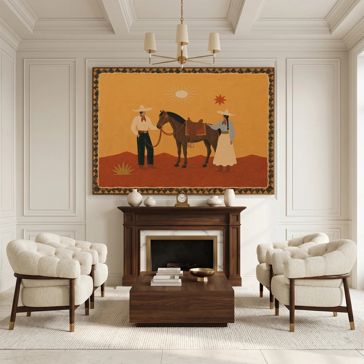 Vintage Americana Art #VA090