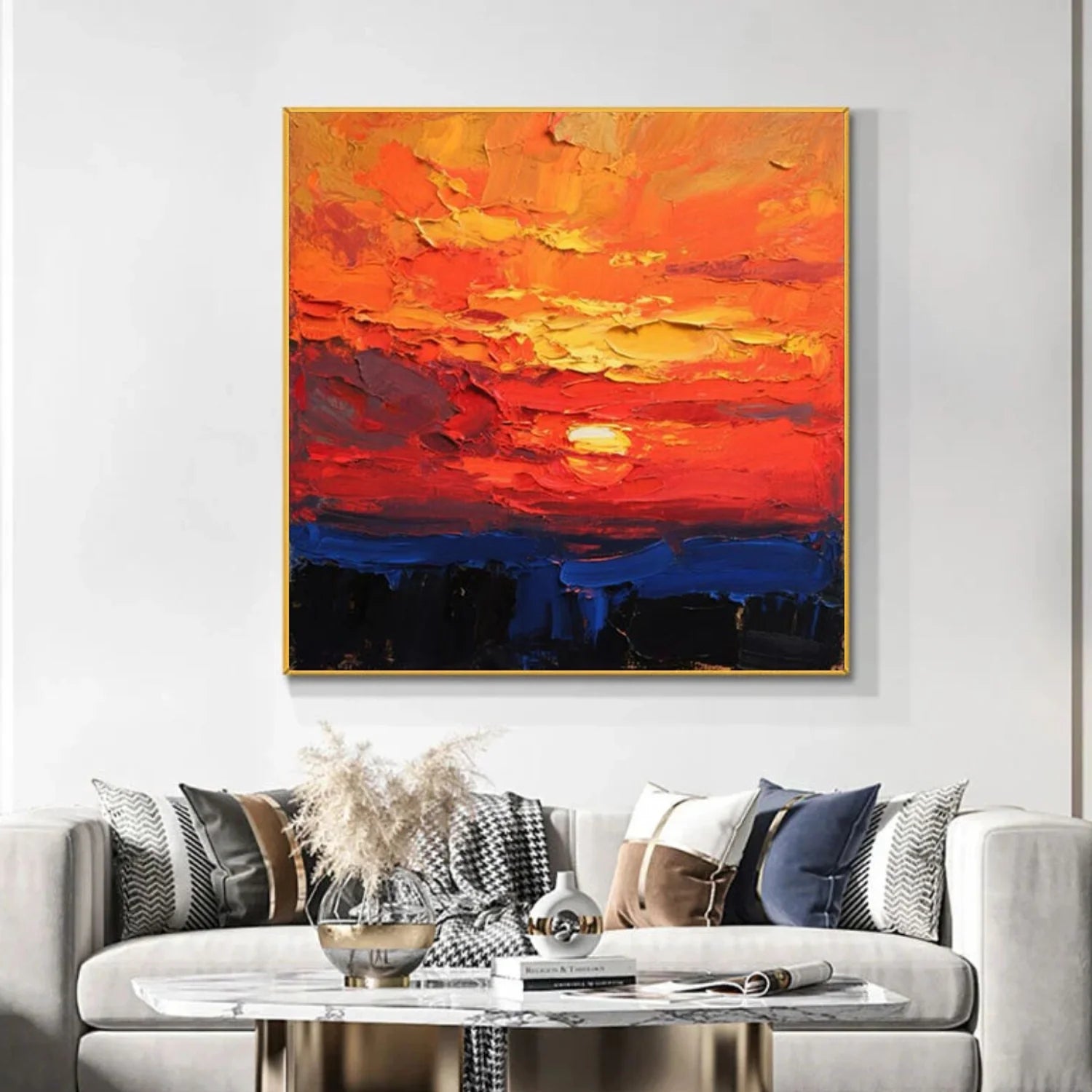 Minimalist Mountain Canvas Art #MM343