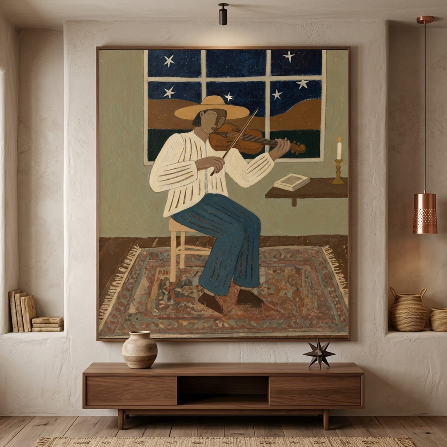 Vintage Americana Art #VA058