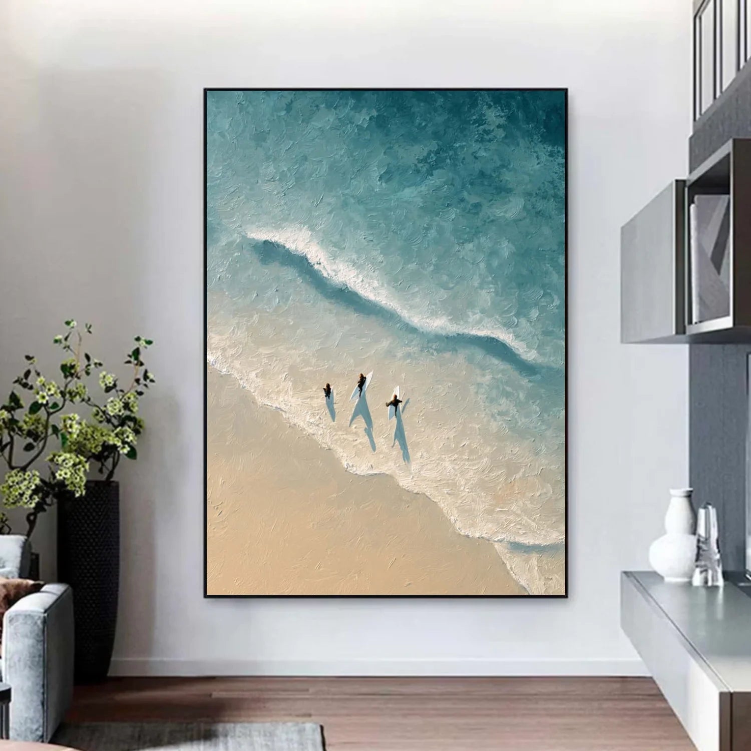 Sea & Sky Abstract Wall Art #MS284