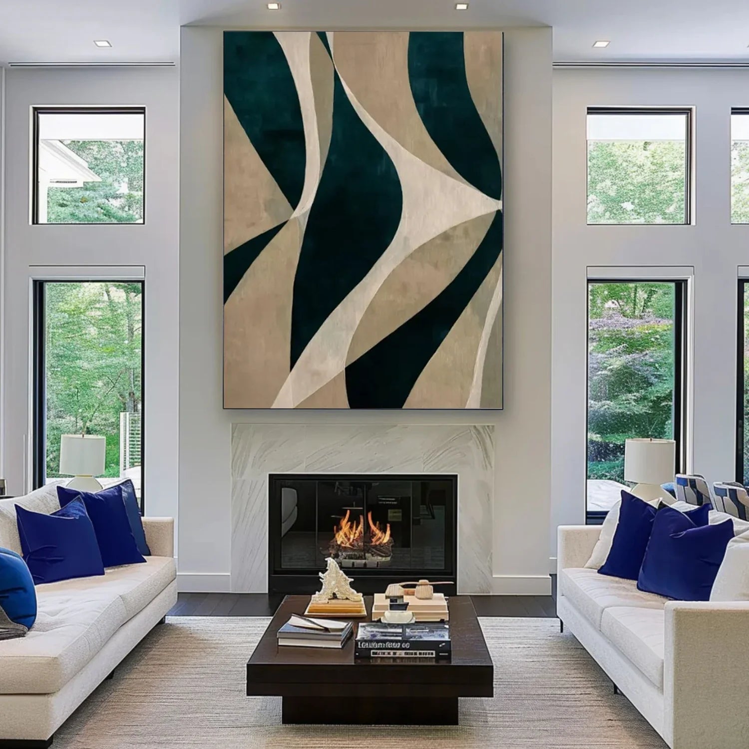 Abstract Canvas Art #WS1025