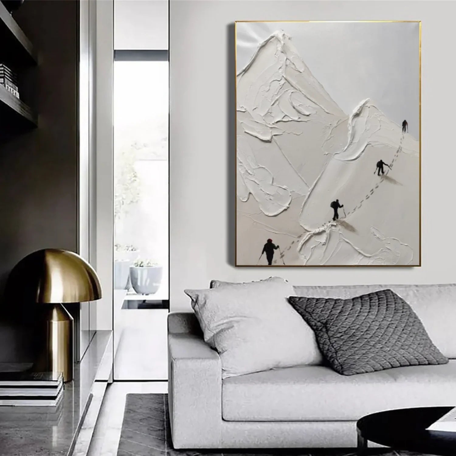 Climbing Sport Textured Wall Art #SA076
